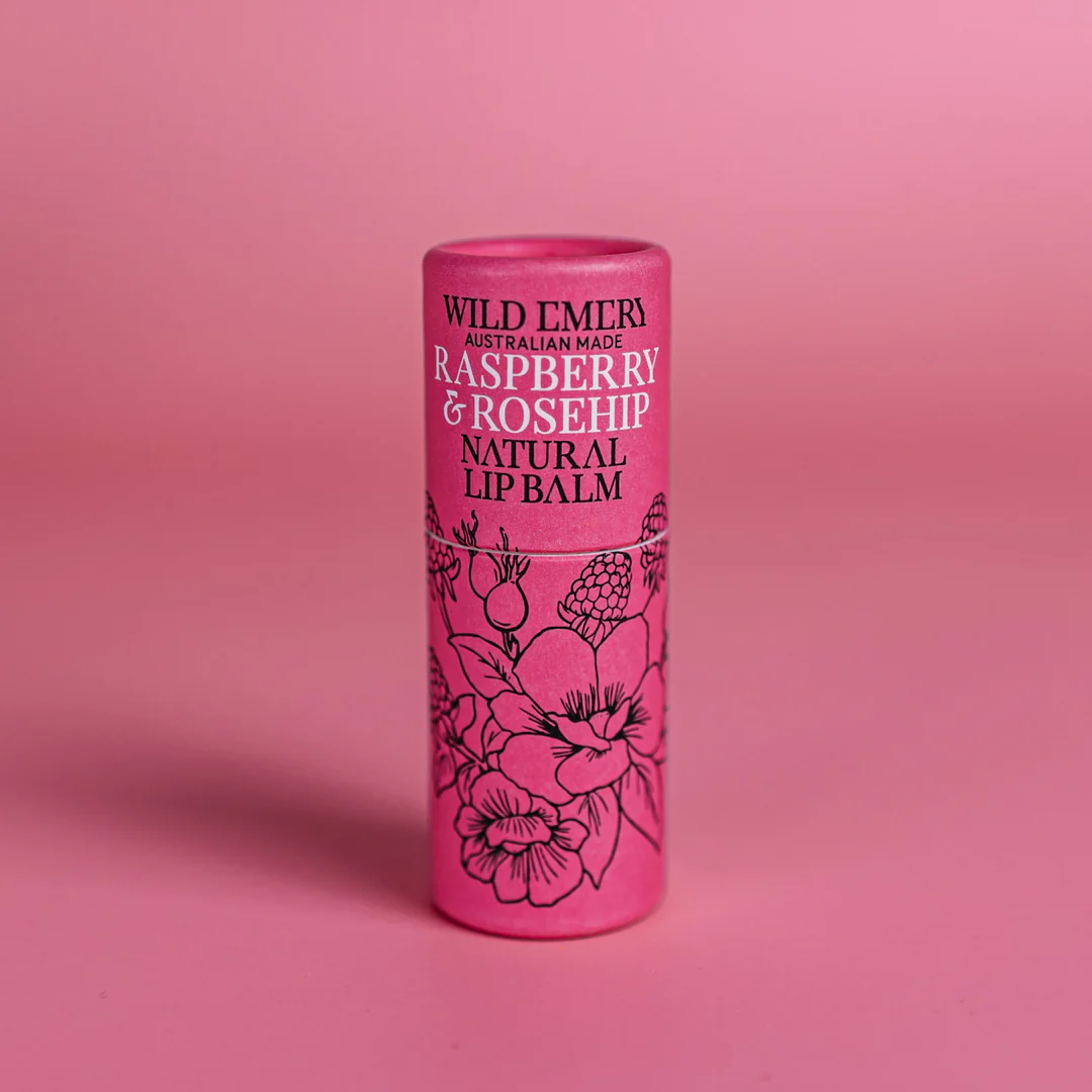 Wild Emery - Lip Balm Raspberry & Rosehip