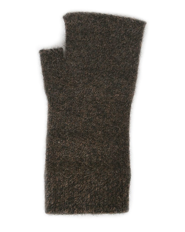 Lothlorian - Possum/Merino Fingerless Mittens - Image 13