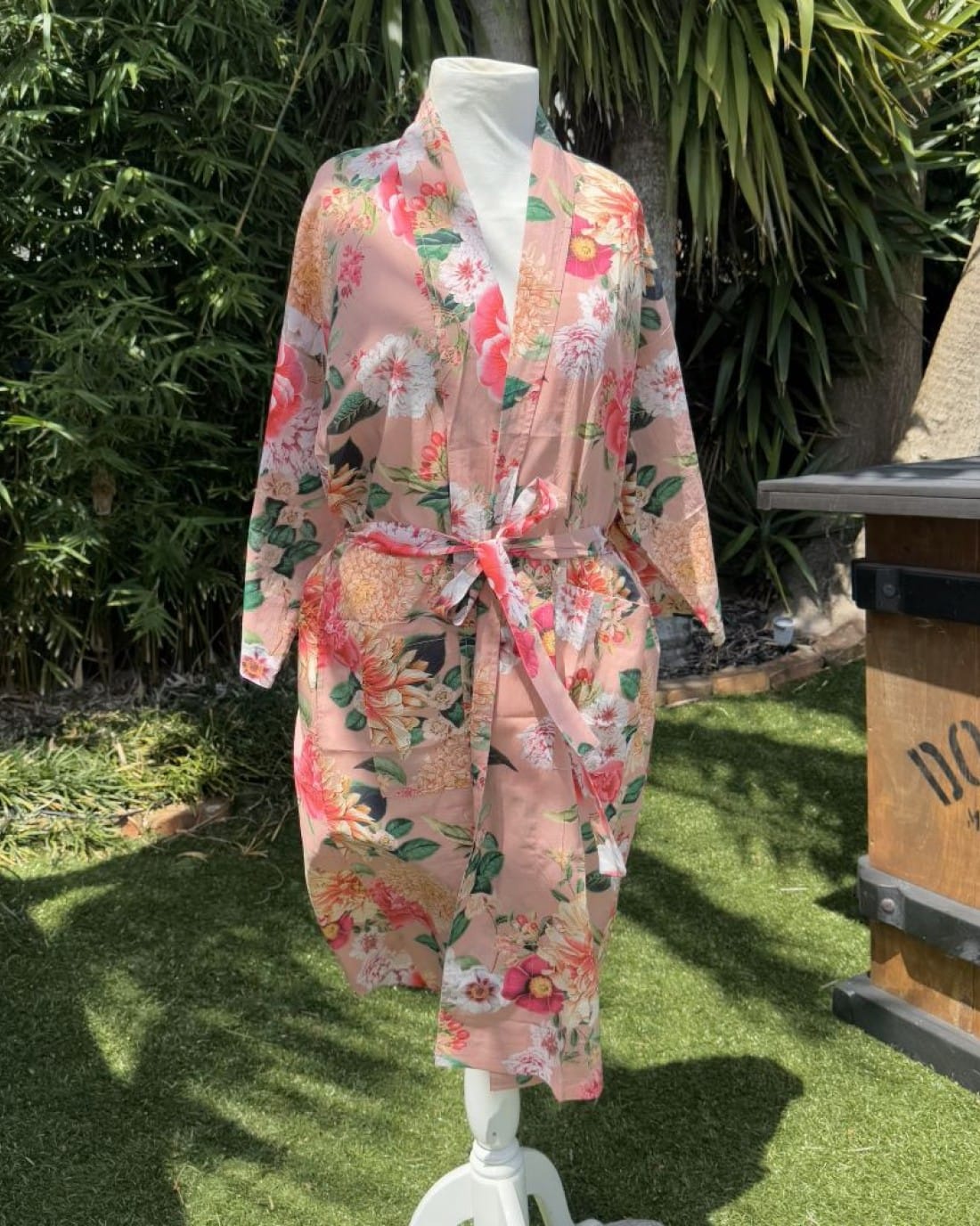 Floressents - Fleur Kimono Robe Blush - Image 2