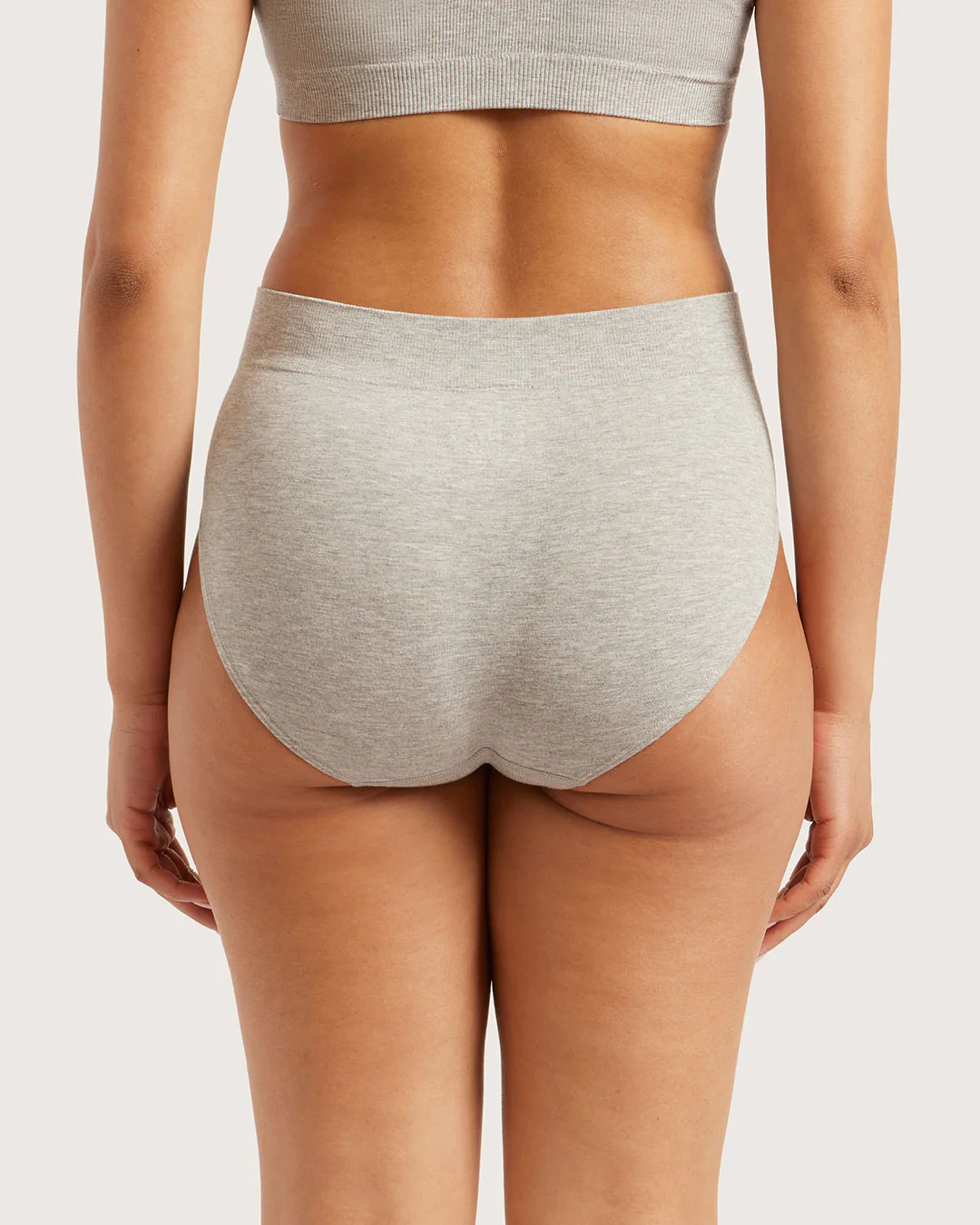 Boody - Full Briefs Light Grey Marl - Image 6