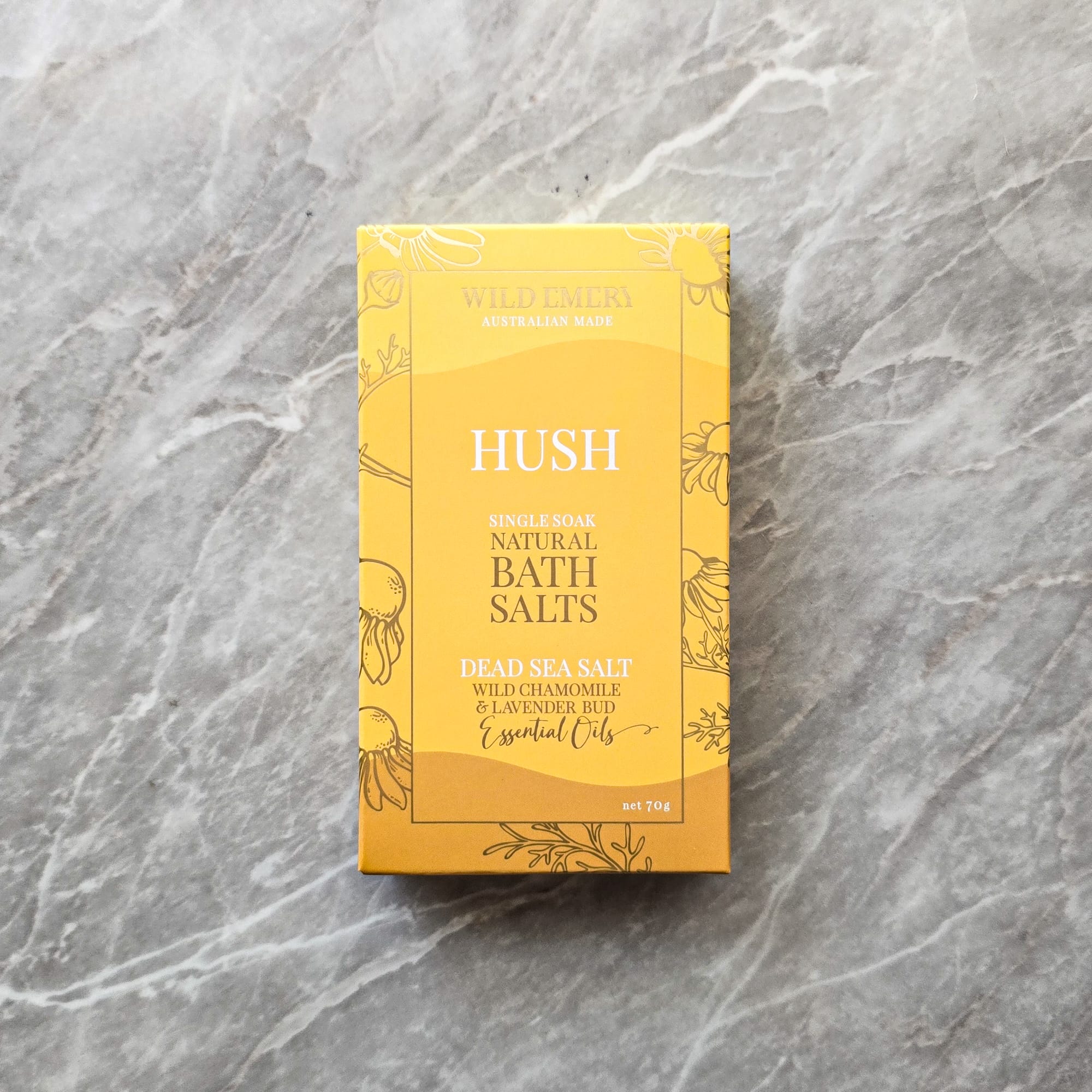Wild Emery - Hush Mini Bath Salts 70gm