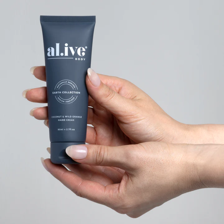 Hand Cream - Al.ive - Coconut & Wild Orange 80ml - Image 2