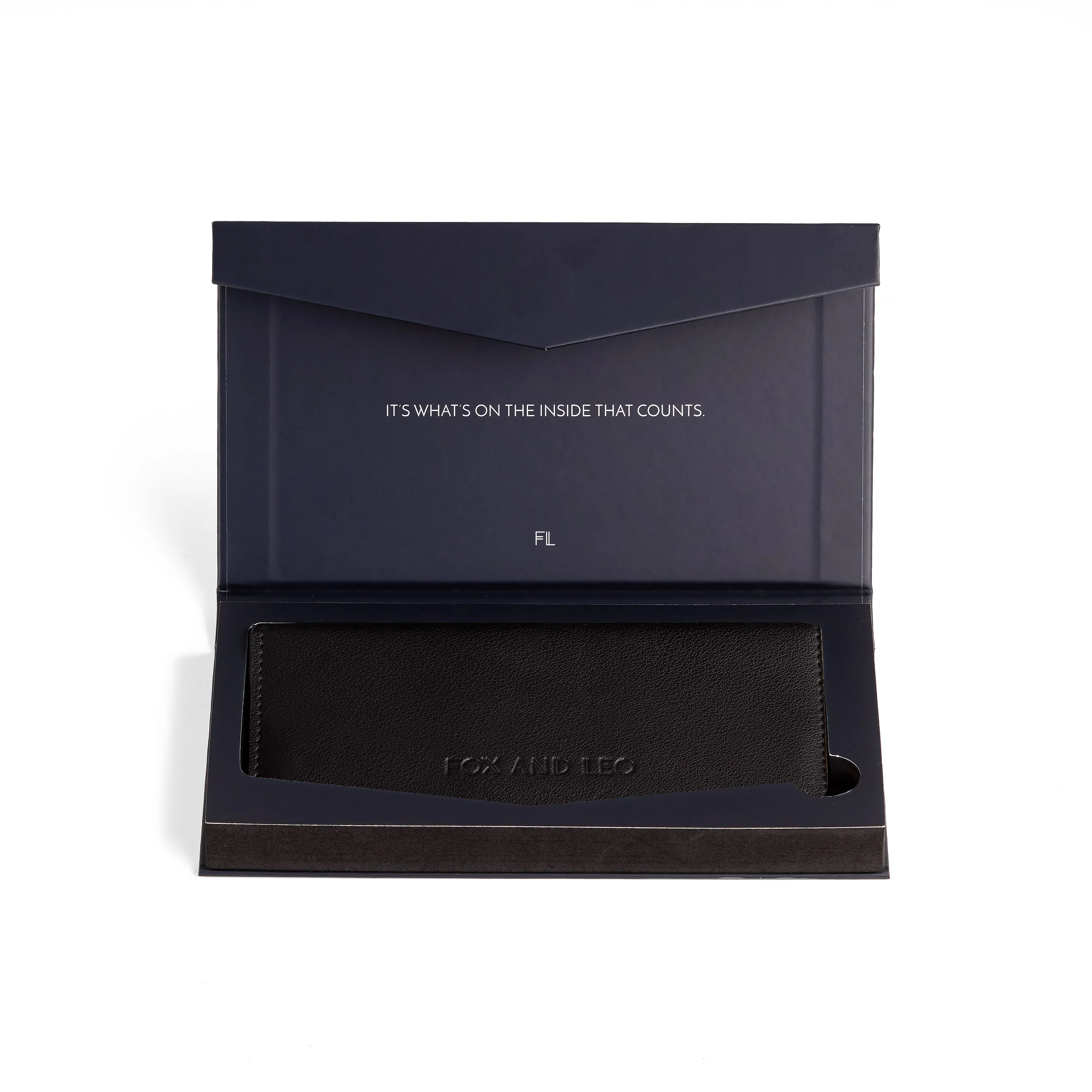 Fox and Leo - Slimline Wallet Black - Image 3