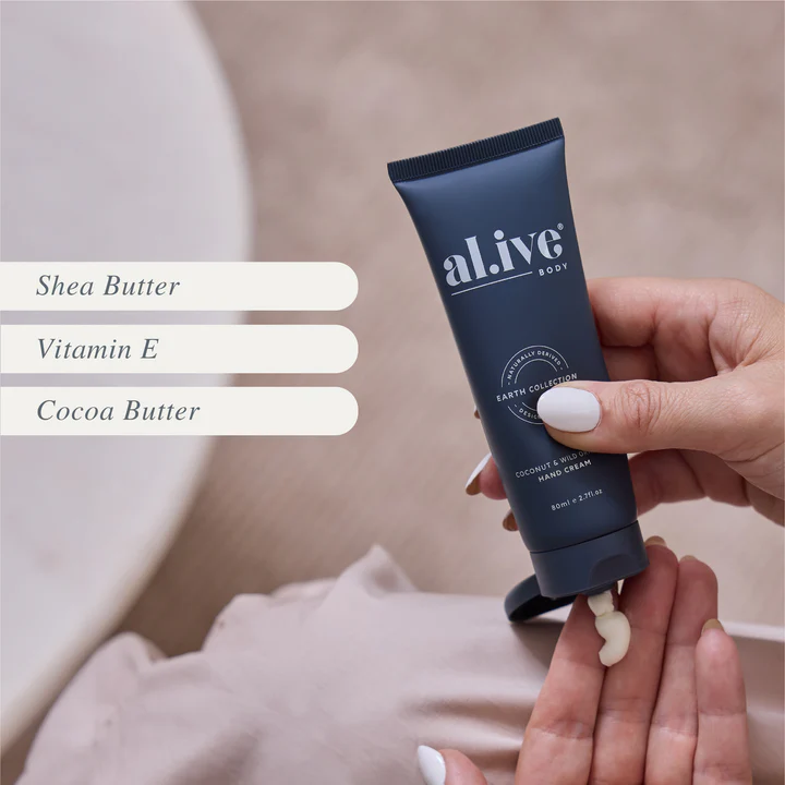 Hand Cream - Al.ive - Coconut & Wild Orange 80ml - Image 3