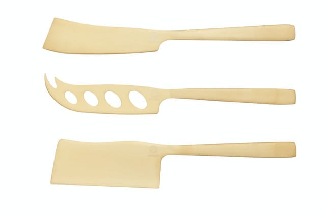 Artesa Brass Cheese Knife Set - Image 5