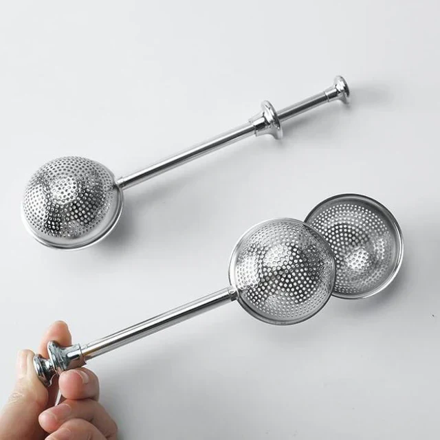 Teapop Infuser Silver - The Better Tea Co - Image 2