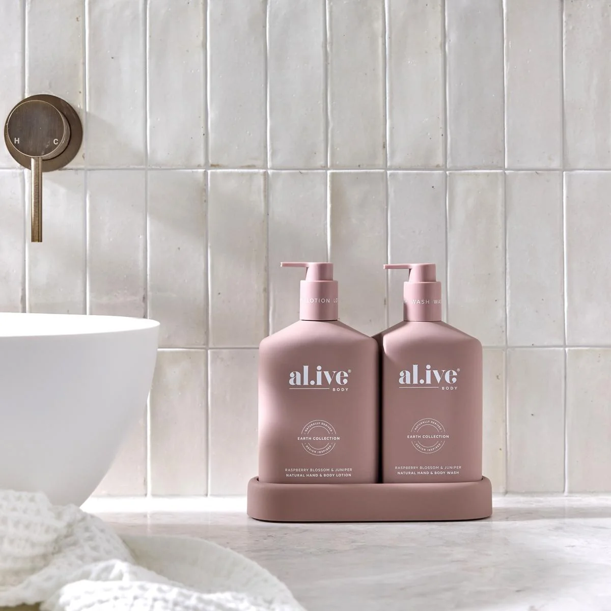 Wash & Lotion Duo - Raspberry Blossom & Juniper - Alive - Image 4