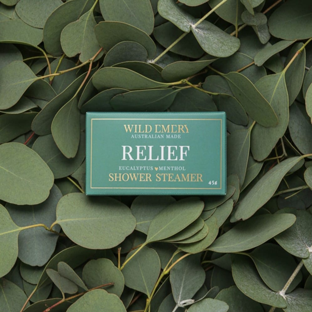 Shower Steamer - Relief - Wild Emery - Image 2